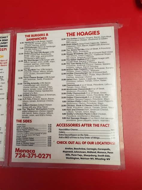 Big Shot Bob' House of Wings - Monaca | 815 Pennsylvania Ave, Monaca ...