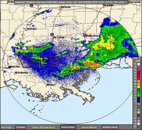 NWS LIX - May 14-16th 2008 Severe Weather page