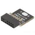 Amazon.in: Buy Zopsc TPM 2.0 Module, TPM2.0 TPM Chip 14 Pin 2 * 7P ...