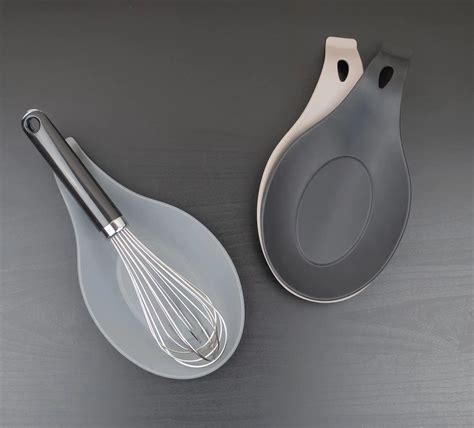 Amazon Wholesale 3-pcs New Silicone Rest Soup Spoon,Food Grade Silicone ...