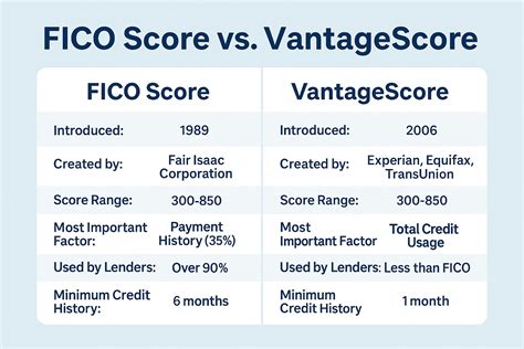FICO vs VantageScore: What You Must Know - The Credit Specialists