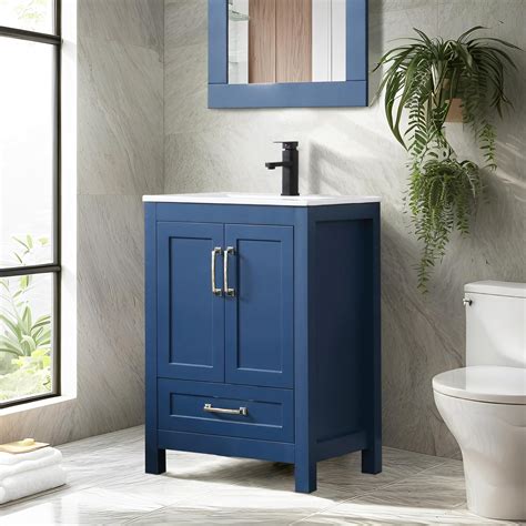 Amazon.com: eclife 24'' Bathroom Vanities Cabinet with Sink Combo Set ...