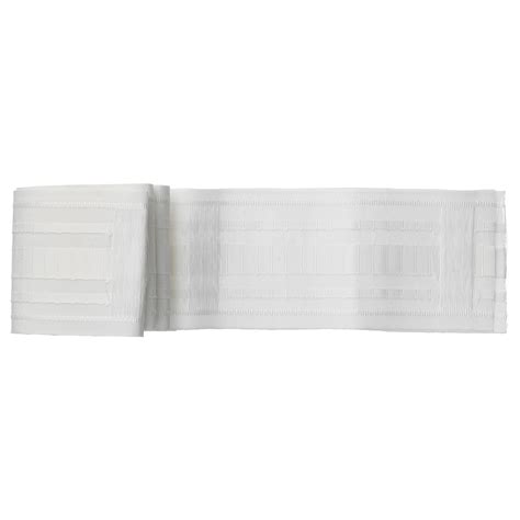 KRONILL heading tape, white, 8.5x310 cm (3x122") - IKEA