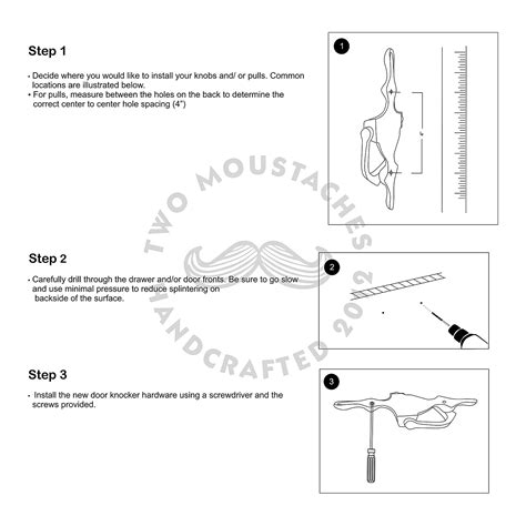Brass Georgian 8" Round Door Knocker – Two Moustaches Store