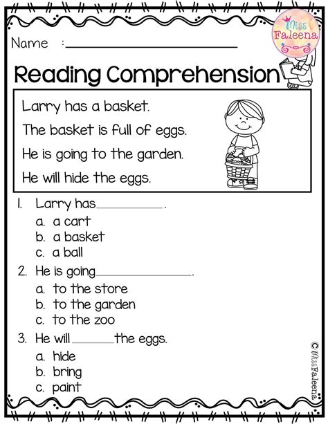 Preschool Reading Worksheets - Reading Worksheet Printable