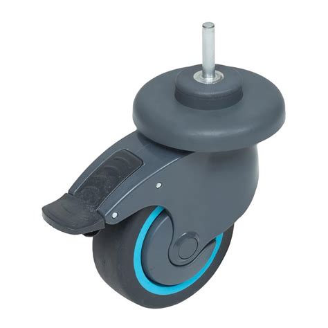 طقم عجلات بلاستيكية Fantom Procart TPF 512T مع مكابح ومصد، سعر 100 مم