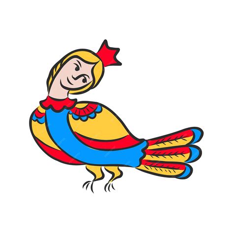 Premium Vector | Sirin - illustration of the mythological half-woman ...