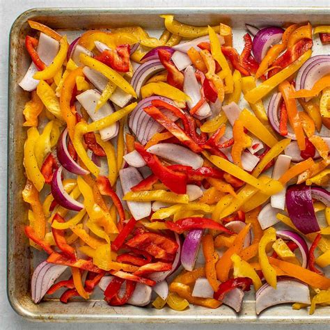 Roasted Peppers & Onions | Recipe | Oven roasted peppers, Stuffed ...