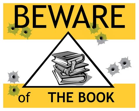 A Writer's Desk: Beware of the Book