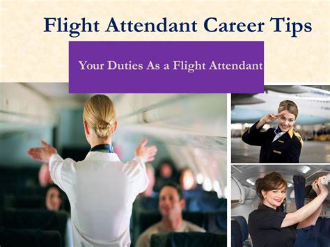 Flight attendant career tips your duties as a flight attendant by The ...