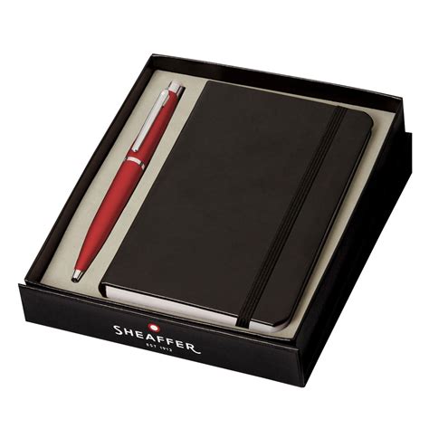 Buy Sheaffer GiftSet-VFM Red BallPen+A6 Black Notebook Online-Sheaffer ...