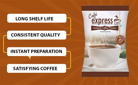 Cafe Express 3-in-1 Instant Coffee Premix, Combo of 3 Packet, 1KG Each ...