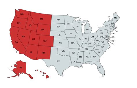 West Coast States 23,367 West Coast Usa Map Stock Photos, High Res