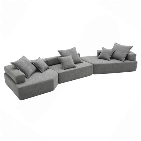 Latitude Run® Sectional Sofa, Oversized Modular Sectional Sofa,Luxury ...