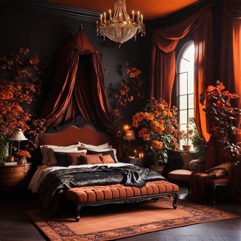 14 Dreamy Dark Moody Romantic Bedroom Decorating Ideas - Home Wall Art ...