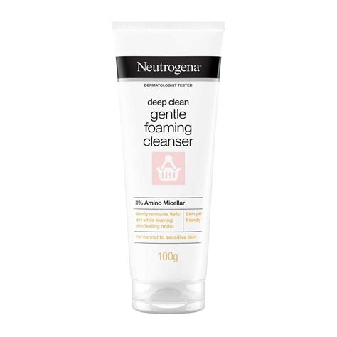 Neutrogena Deep Clean Gentle Foaming Cleanser 100gm