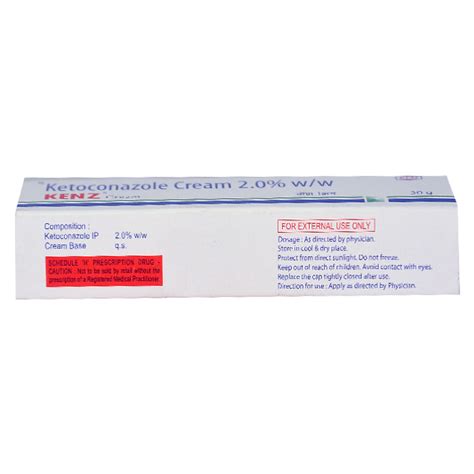 Kenz 2%W/W Cream 30gm Price, Uses, Side Effects, Composition - Apollo ...