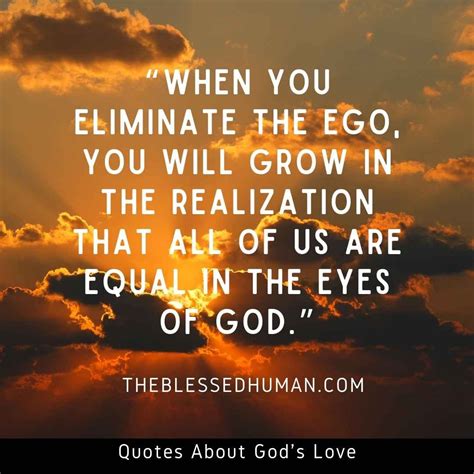 66 Quotes About God's Love That Are Inspirational - The Blessed Human