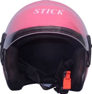 Stick Open Face (ISI Certified) Impact Resistant Motorbike Helmet - Buy ...