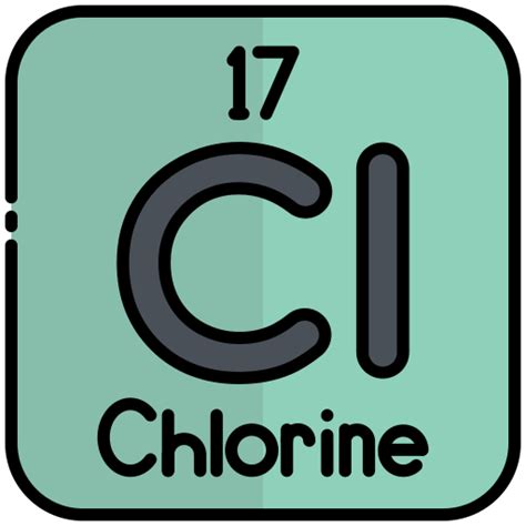 Chlorine - Free education icons