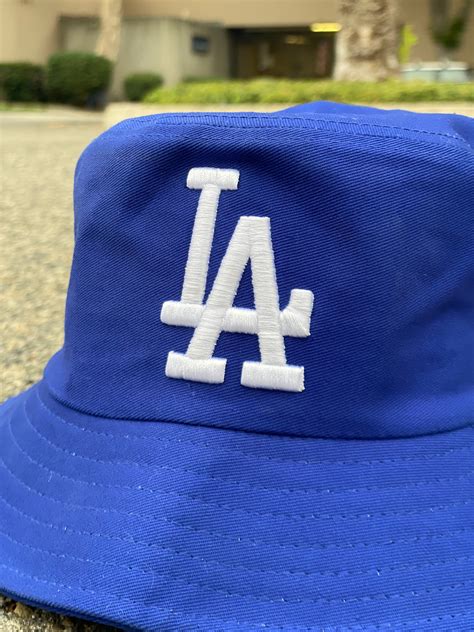 LA Dodger Bucket Hat| Los Angeles Bucket Hats| Bleed Blue LA Hats ...