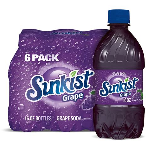 Sunkist Grape Soda (16 fl oz) Delivery or Pickup Near Me - Instacart