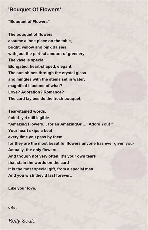 Flowers By The Sea Poem Analysis at Ethan Jaime blog