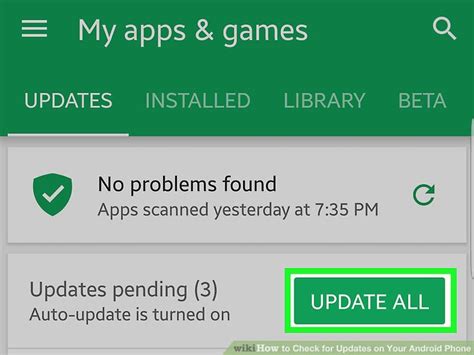 Image result for Android Check for Updates