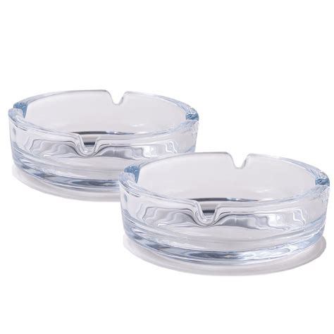 Kuber Industries Decorative Ash tray Stylish|Round Shape Pack of 12 (T ...