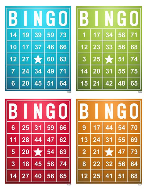 Bingo Cards Printable 175 | Plan Your Year Easily!