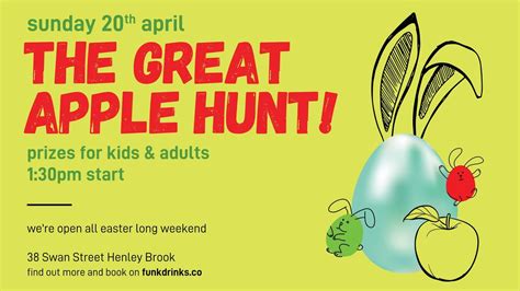 The Great Apple Hunt at Funk Brewshed - Easter Sunday, 38 Swan Street ...