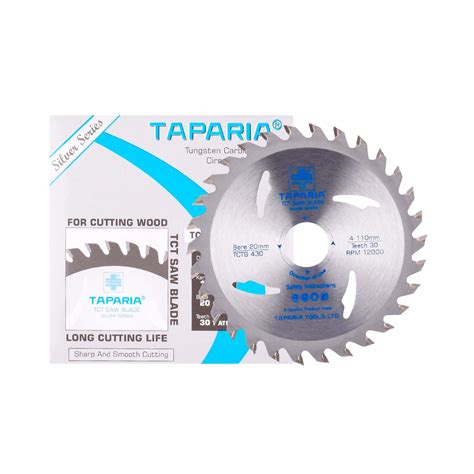 Taparia 4" 30 Teeth, Wood Cutting Blade (Tcts 430) : Amazon.in: Home ...