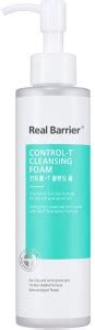 Real Barrier Control-T Cleansing Foam sulfate-free, Low pH, Remove ...