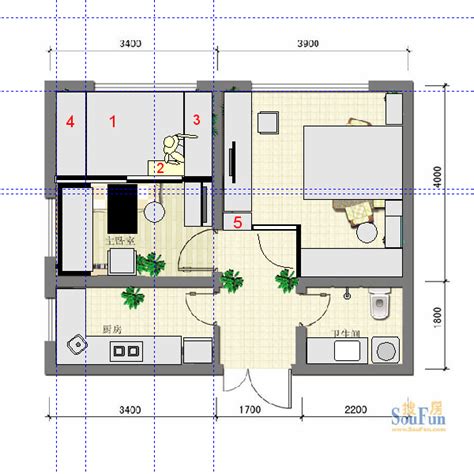 40平米一室一厨一卫,20平米小户型样板间,40平的房子有图片(第4页)_大山谷图库