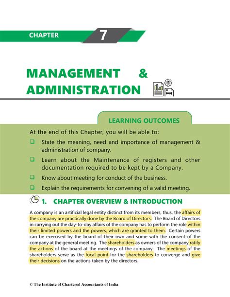 Chapter 7 - ZXY - LEARNING OUTCOMES MANAGEMENT & ADMINISTRATION At the ...
