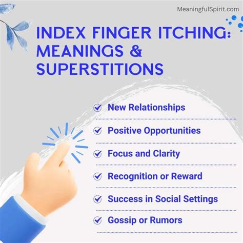 Right & Left Index Finger Itching: Meanings & Superstitions - Meaningful Spirit