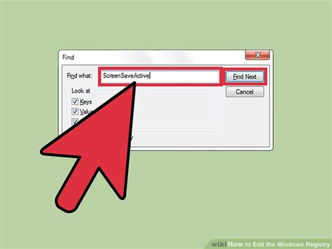 Editing the Registry 的图像结果