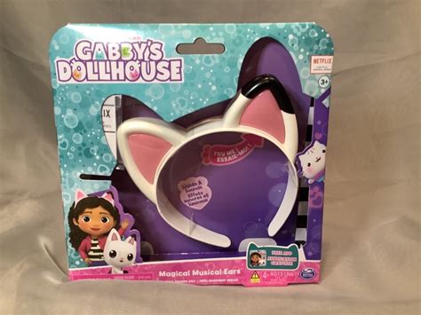 Gabby's Dollhouse Magical Musical Cat Ears with Lights Music Sounds ...