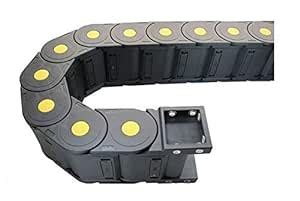 BIEXI 35 x 75mm Cable Drag Chain Wire Carrier Length 1000mm for CNC ...