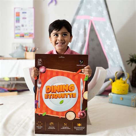 Buy Online Dining Etiquettes Sheets (4-8 years) for Kids – The Brainy ...