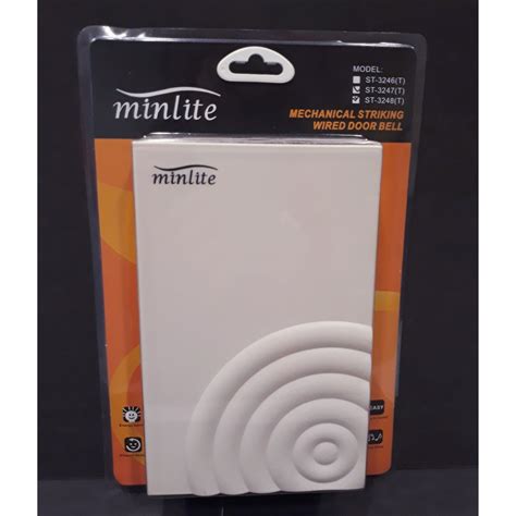MINLITE WIRE DOOR BELL ( Ding Dong Sound ) | Shopee Malaysia
