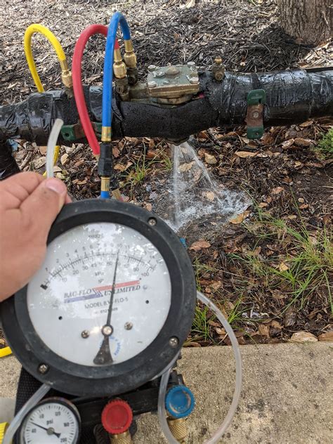 Double Check Backflow Testing 的图像结果