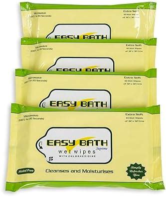 Amazon.in: Buy Easy Bath Wipes Wet Wipe | Enriched with Aloe Vera | Wet ...
