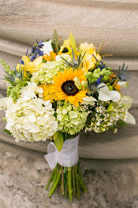 Sunflower Bouquet For Wedding at Luke Valdez blog