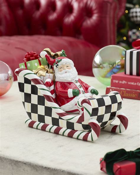 MacKenzie-Childs Nick's Pick Illuminated Christmas Wreath | Horchow