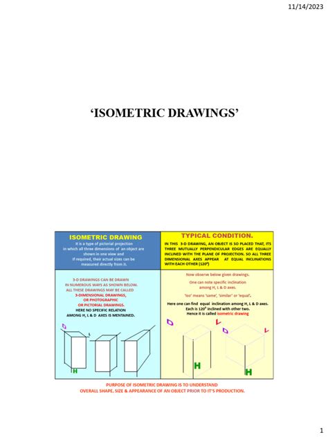 Isometric Drawings | PDF | Shape | Sphere