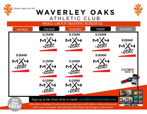 MX4 - Waverley Oaks Athletic Club