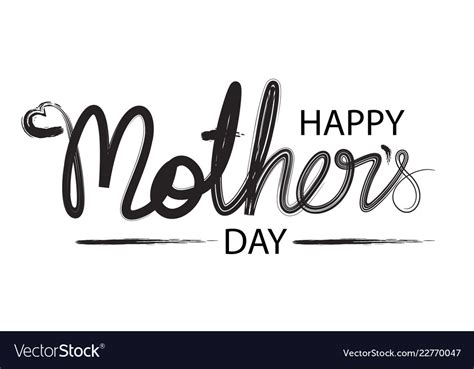 Calligraphy Happy Mothers Day Font | Lovealways Marissa