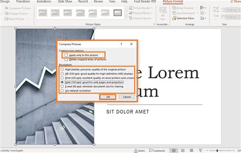 Image result for How to Compress PowerPoint File Size