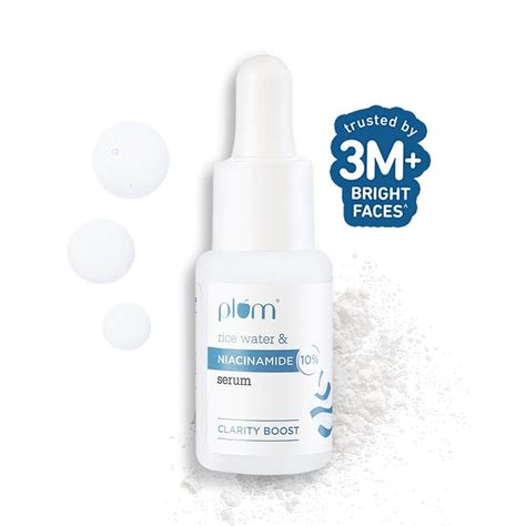 Plum 10% Niacinamide Face Serum with Rice Water – SilkRoutes.co.in